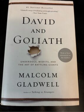 David and Goliath by Malcolm Gladwell - White Cover